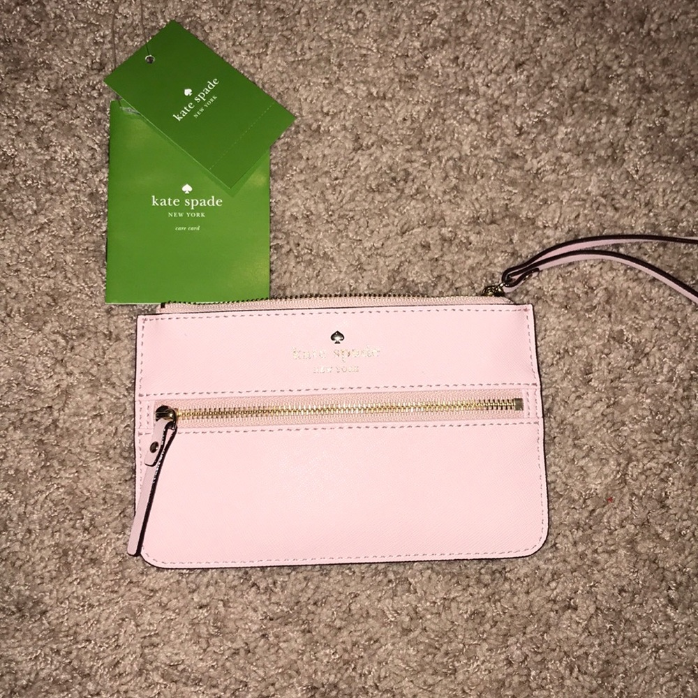 Pink Kate Spade Wristlet